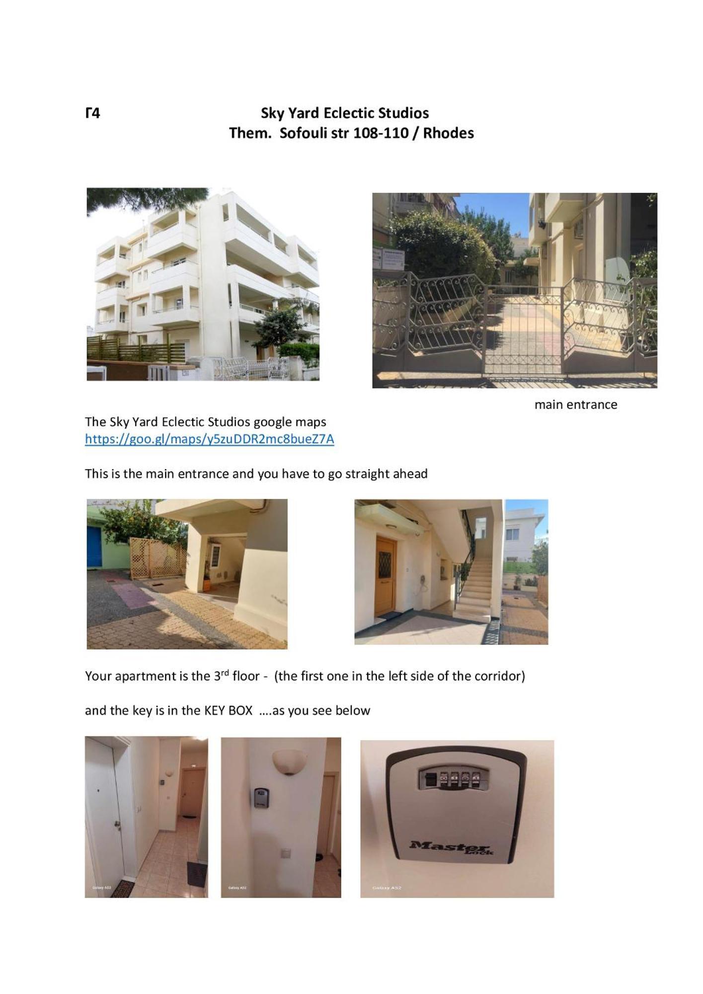 The Sky Yard Eclectic Studios Rhodes City Exterior foto